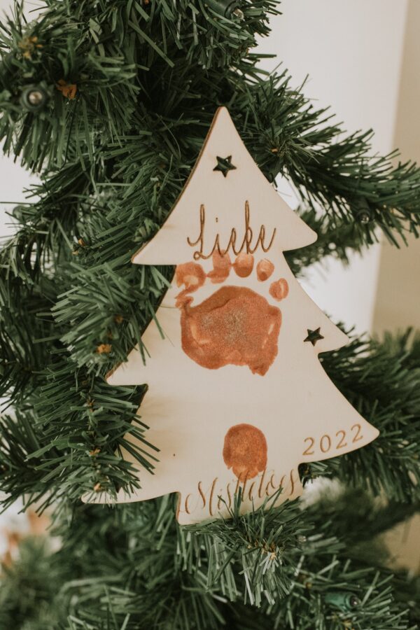 Kersthanger eerste kerst - My first MistleTOES... - Afbeelding 2