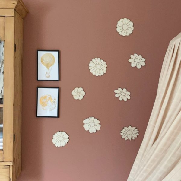 Bloemen muurstickers - Afbeelding 3