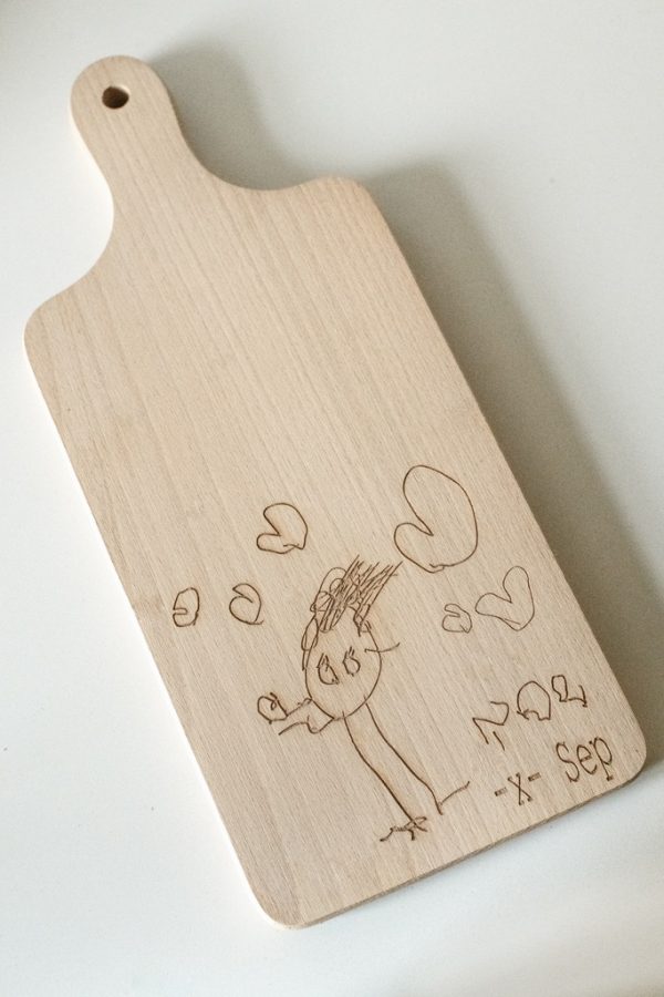 Broodplank met Kindertekening - Afbeelding 3