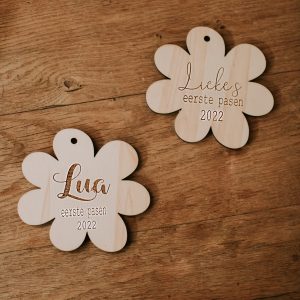 Eerste pasen hanger  - Bloem