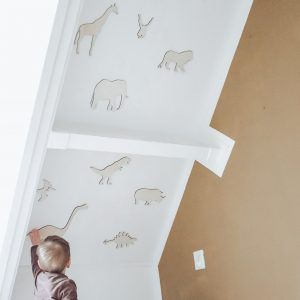 Jungle dieren muurstickers