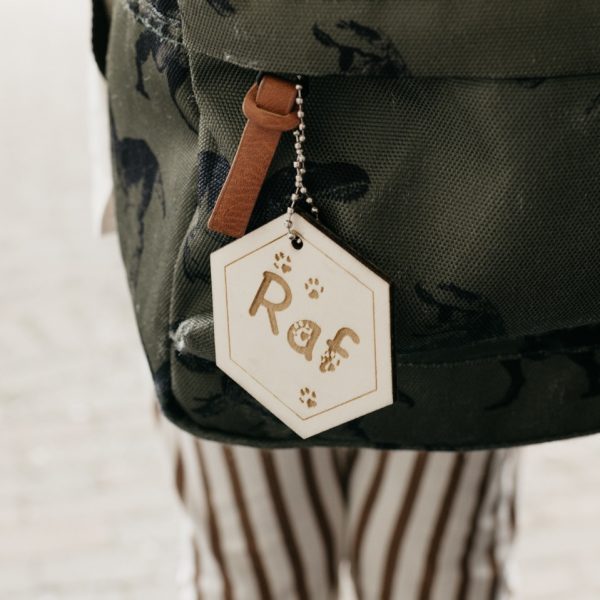 Nametag/sleutelhanger voor schooltas - Afbeelding 2