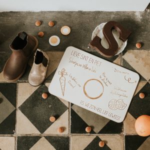 sinterklaas schoen zetten