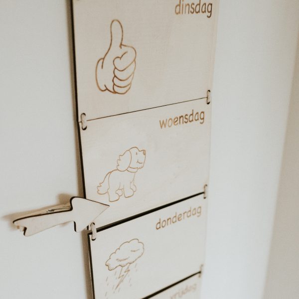 Weekplanner van Hout - Afbeelding 2