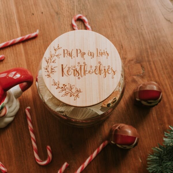 Kerst koekjes pot - gepersonaliseerd - Afbeelding 3