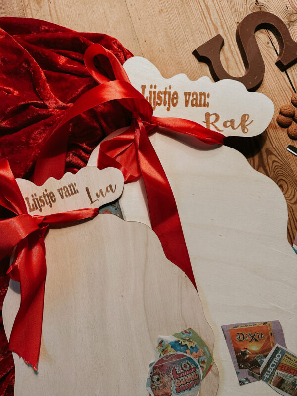 Sinterklaas verlanglijstje van hout - Afbeelding 7