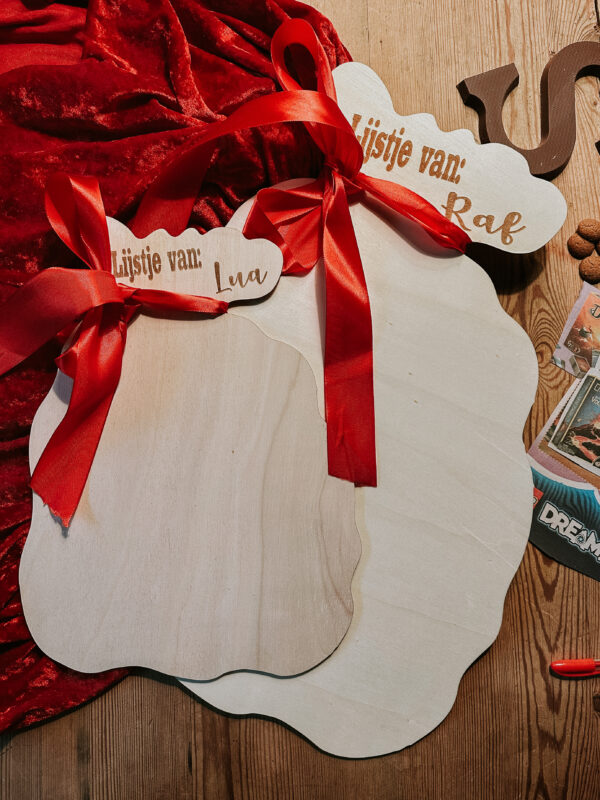 Sinterklaas verlanglijstje van hout - Afbeelding 6